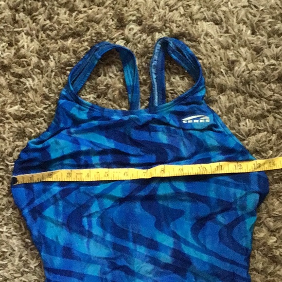 Ceres Blue Racerback Swimsuit - Picture 11 of 11
